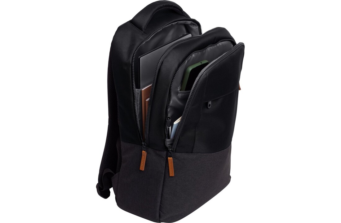 Trust Lisboa 16 inch laptoprugzak Eco Zwart - Laptoptas