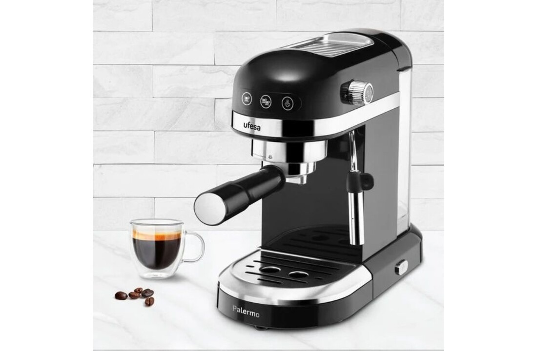 Ufesa Palermo Zwart - Pistonmachine