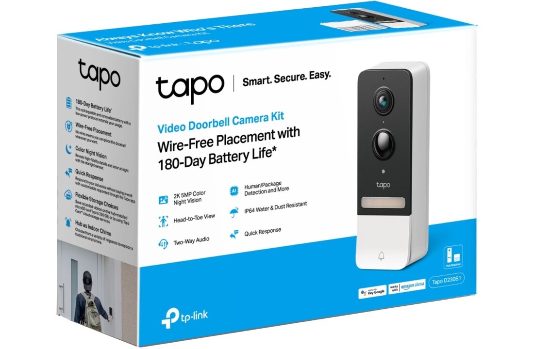 TP-Link Tapo D230S1 - Deurbel