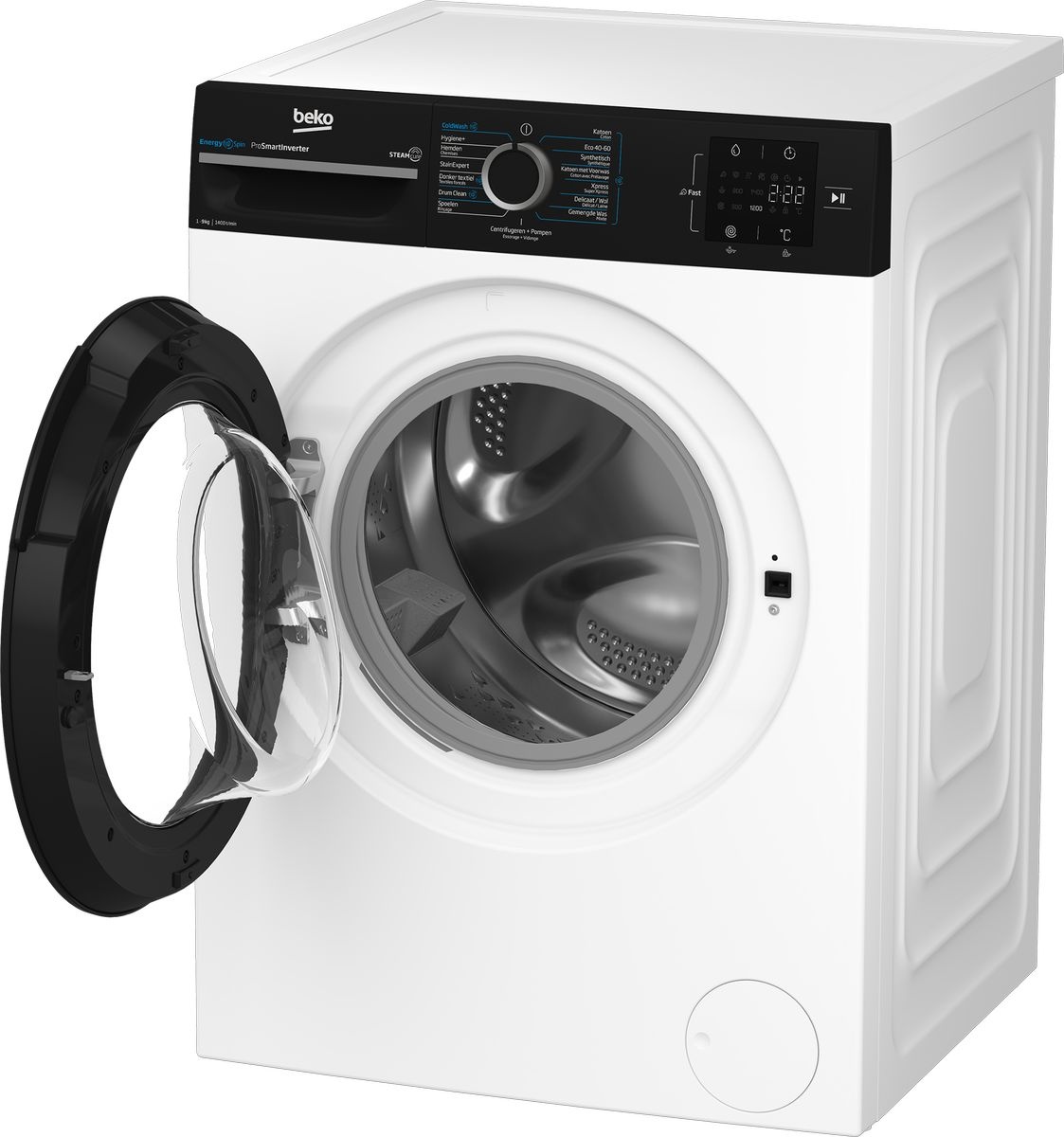 Beko BM3WFT3941B EnergySpin - Wasmachine