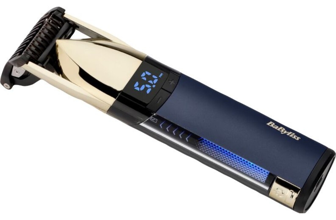 BaByliss Super-X Metal Gold & Navy S992E - Baardtrimmer