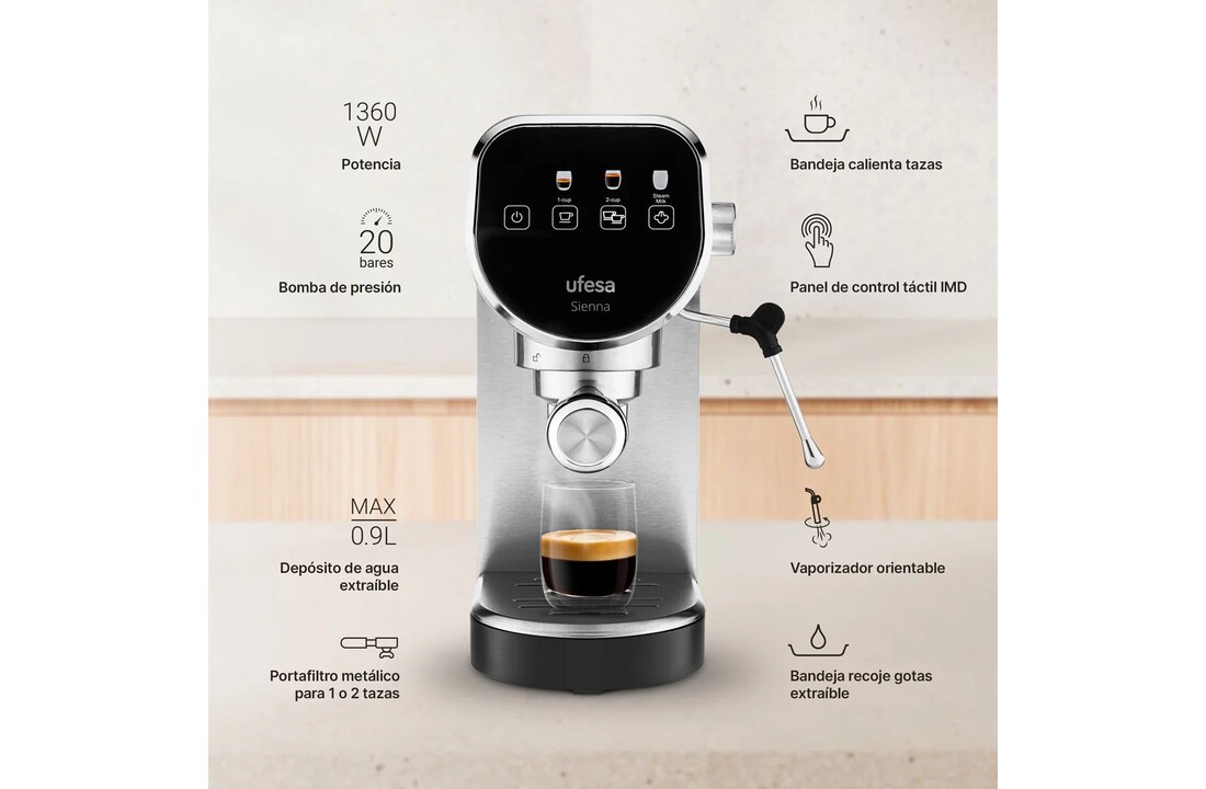 Ufesa Sienna - Koffiemachine