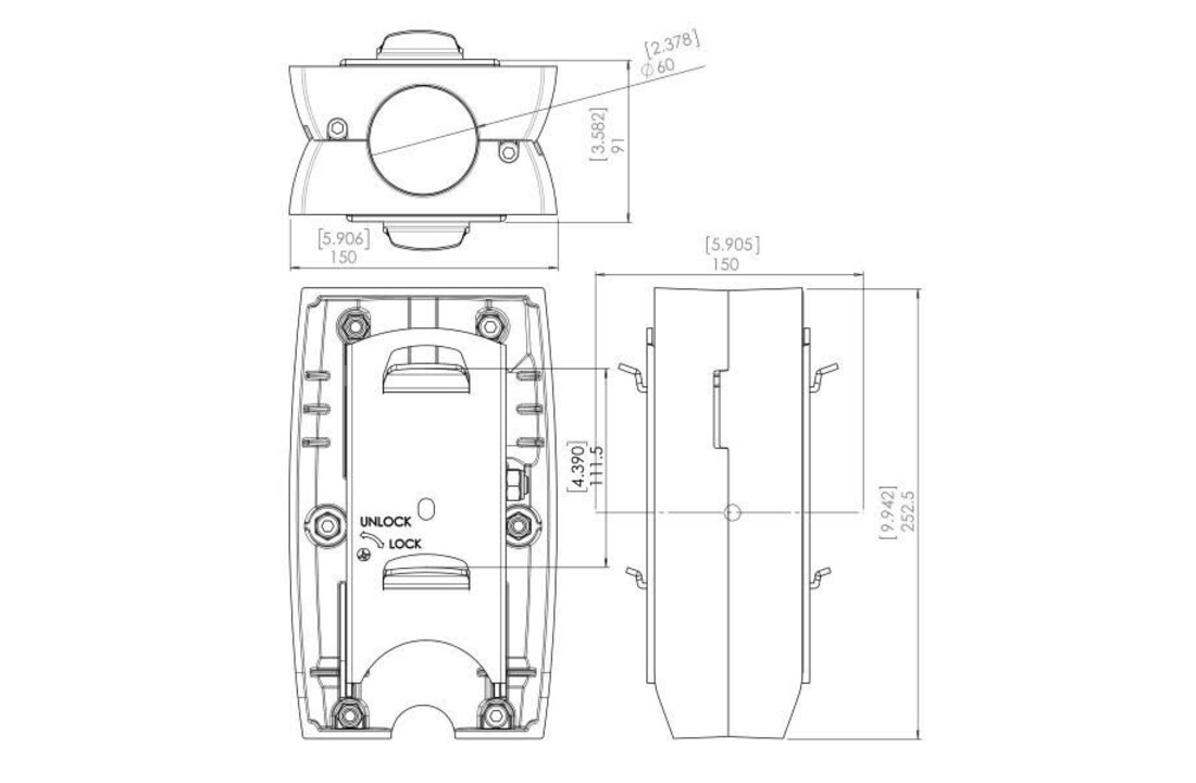 Vogel's PFA 9002 Turn & Till  - TV muurbeugel