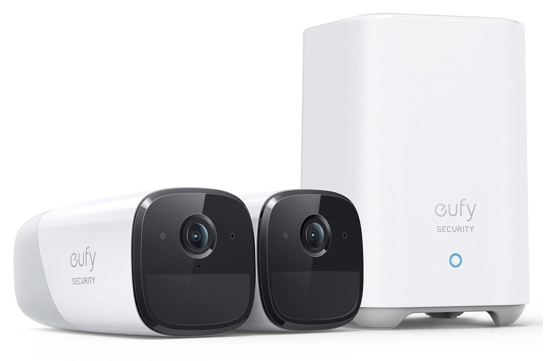 Eufy eufyCam 2 Pro 2-Cam Kit (2 camera's + Homebase 2) - Beveiligingscamera