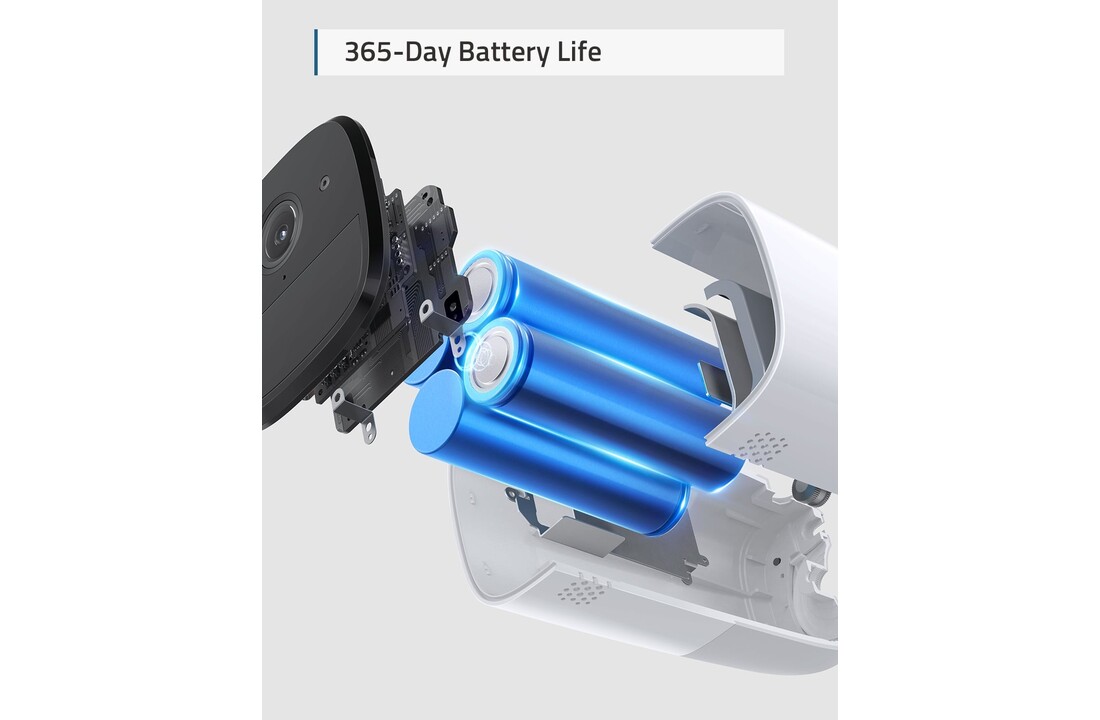 Eufy eufyCam 2 Pro 2-Cam Kit (2 camera's + Homebase 2) - Beveiligingscamera