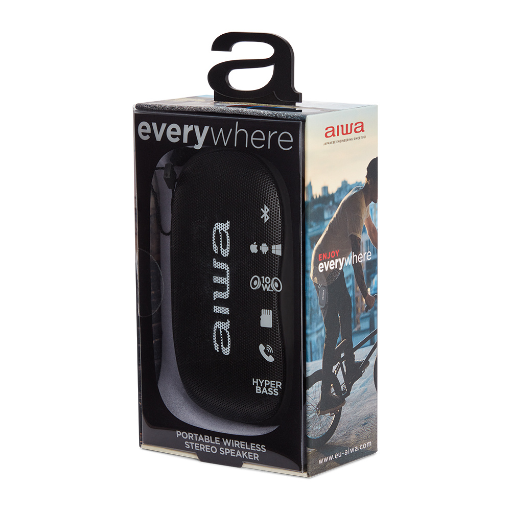 Aiwa BS-110BK - Draadloze speaker