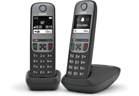 Gigaset A705 Duo Zwart - Dect telefoon
