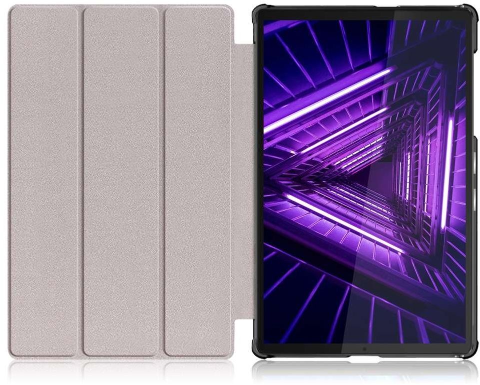 Just in Case Smart Tri-Fold Case - Lenovo M10HD - Grijs - Tablethoes