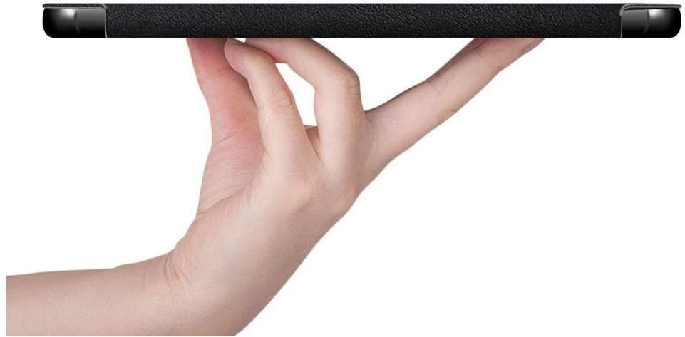 Just in Case Smart Tri-Fold Case - Lenovo M10HD - Grijs - Tablethoes