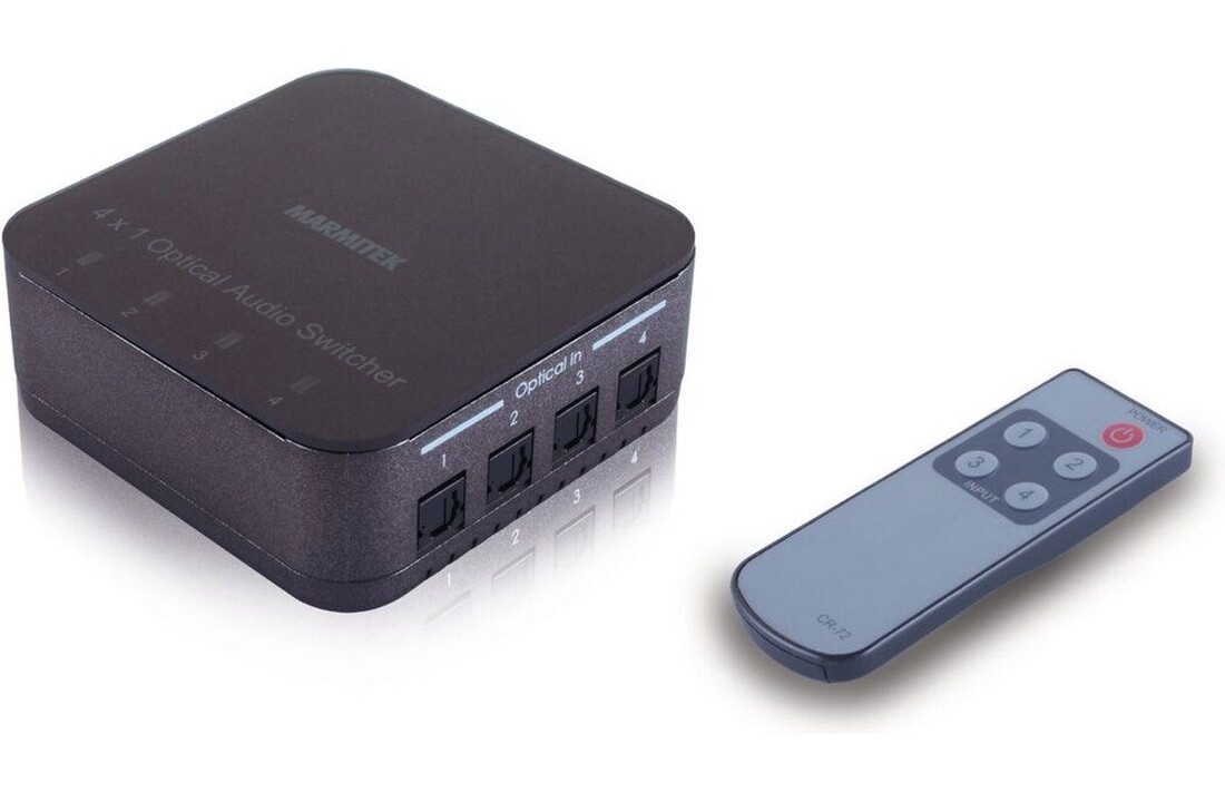 Marmitek Connect TS41 Toslink Digital Audio Switch 4x1