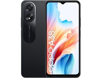 OPPO A38 128GB Zwart - Mobiele telefoon