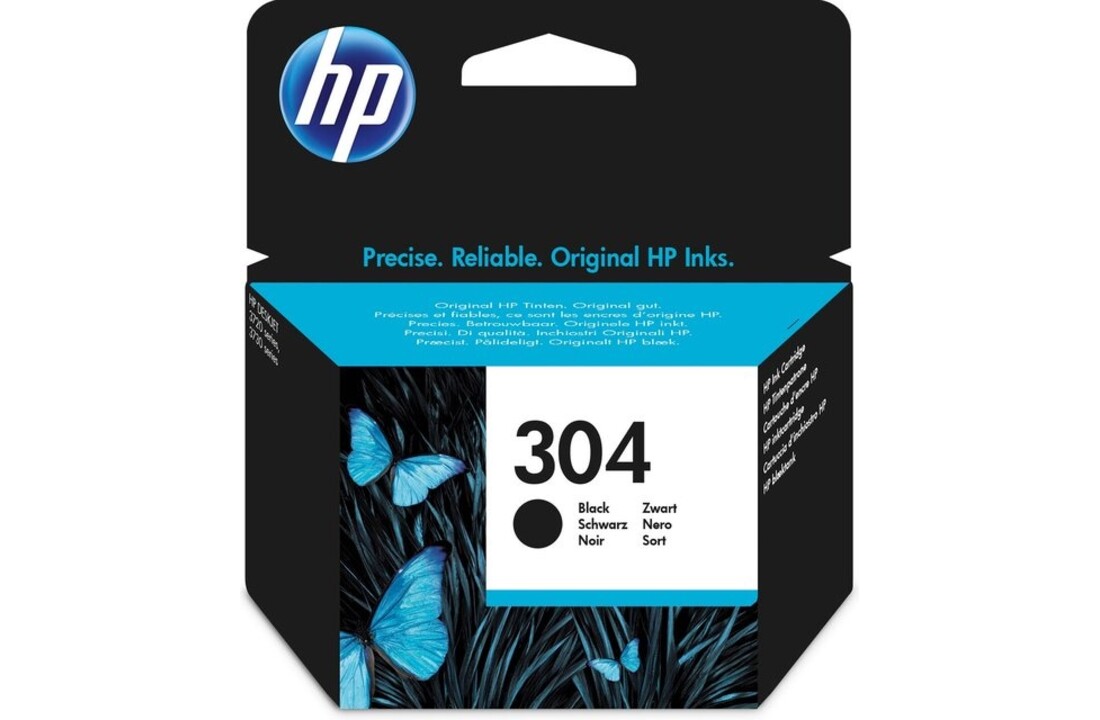 HP 304 Zwart - Inktcartridge