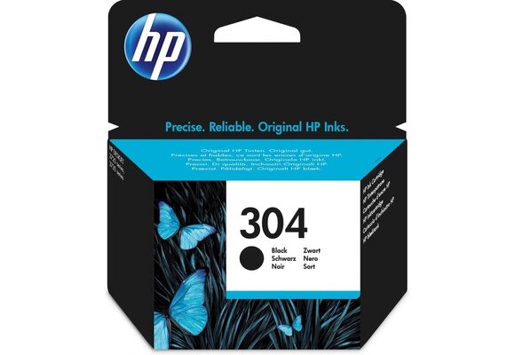 HP 304 Zwart - Inktcartridge