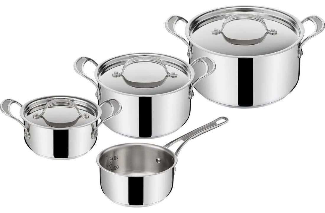 Tefal E311S7 Cook Smart Jamie Oliver 4-delig Pannenset