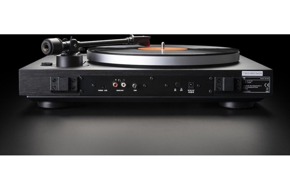 Dual CS 429 Zwart - Platenspeler