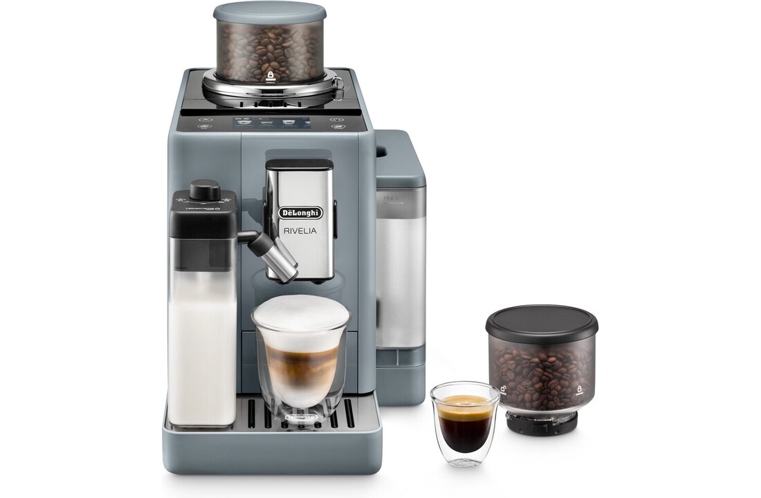 De'Longhi Rivelia Pebble Grey EXAM440.55.G - Koffiemachine