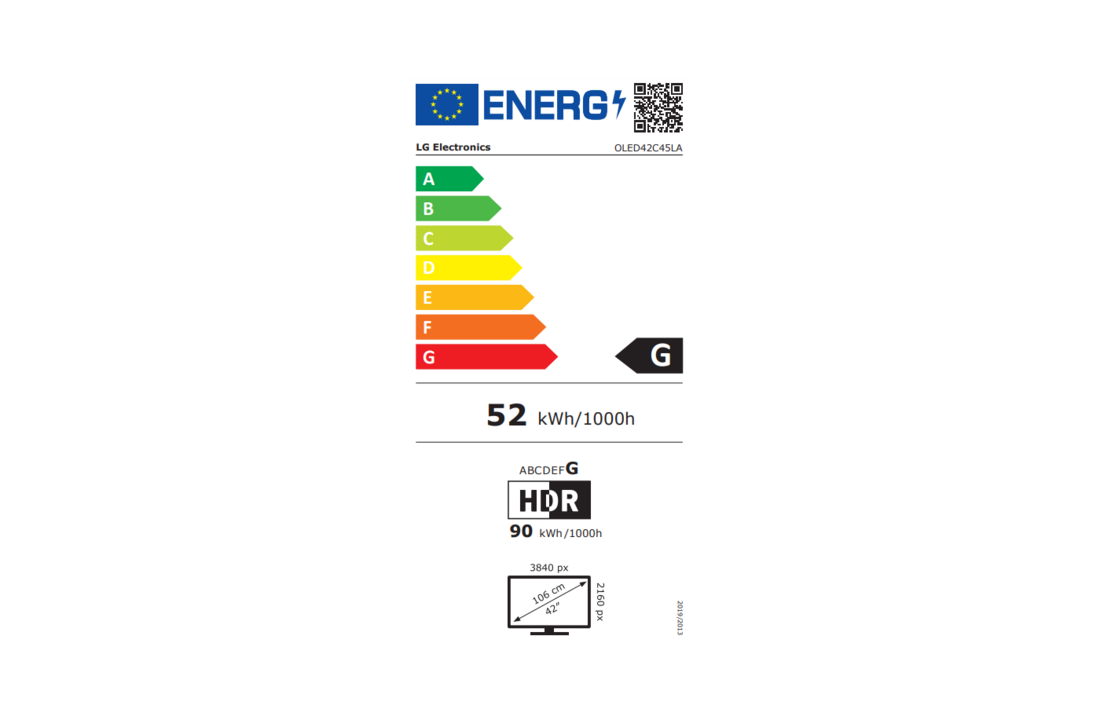LG OLED42C45LA - OLED TV