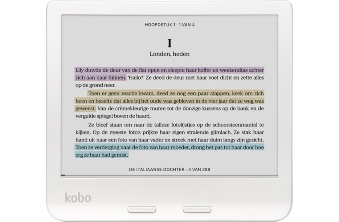 Kobo Libra Colour Wit - E-reader