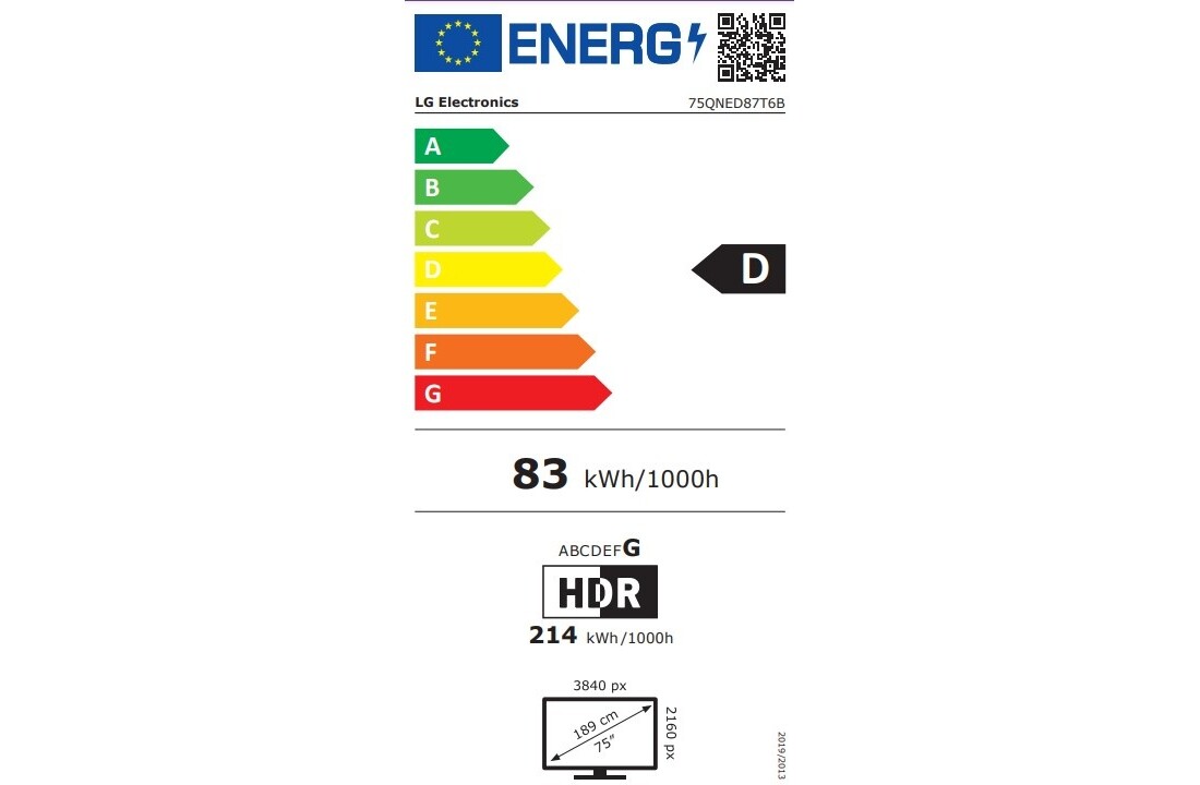 LG 75QNED87T6B (2024) - QNED TV