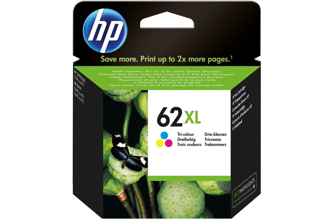 HP 62XL Kleur - Inktcartridge