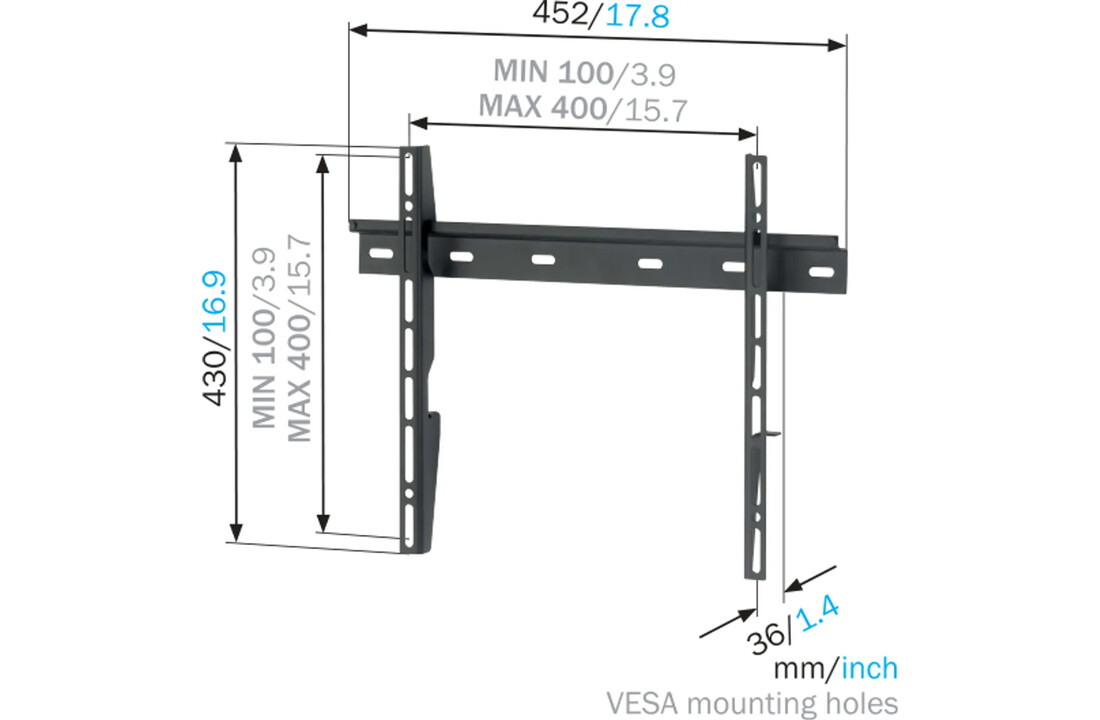 Mount Massive MNT 200 - TV muurbeugel