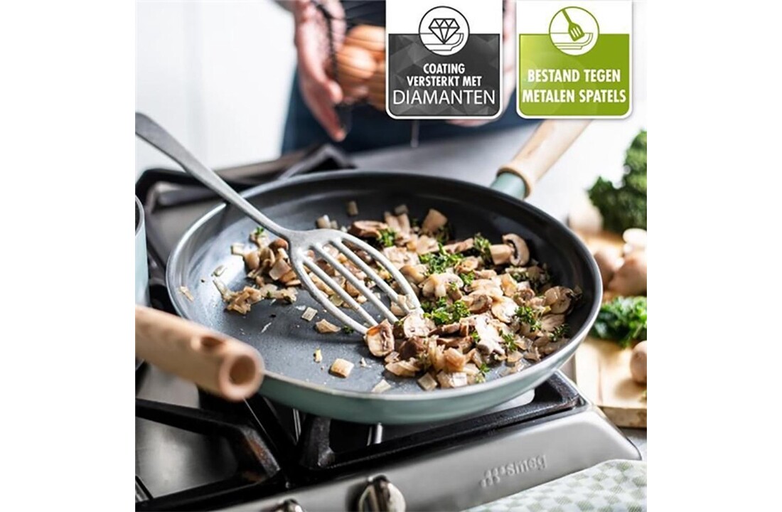 GreenPan Mayflower pannenset - PFAS vrij