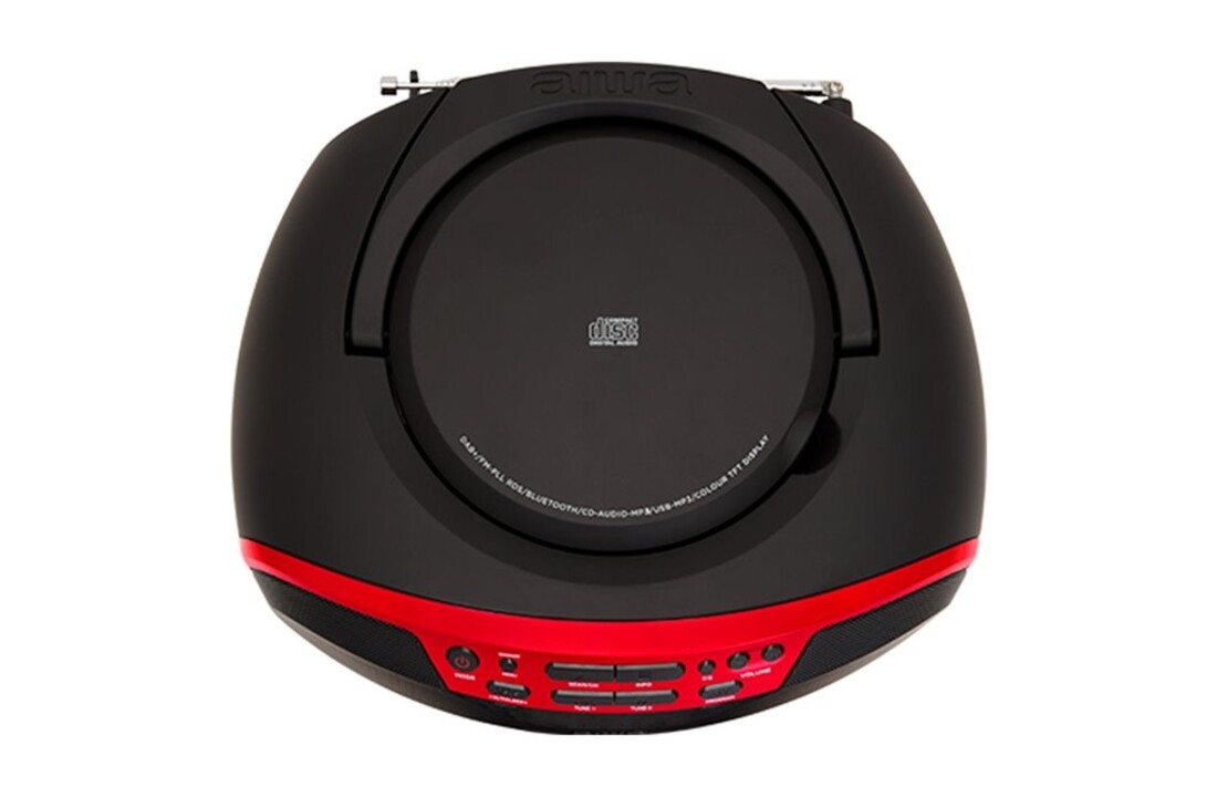 Aiwa BBTU-500DAB Rood - Radio
