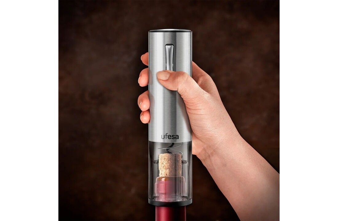 Ufesa EasyPack Elektrische kurkentrekker - Elektrische kurkentrekker