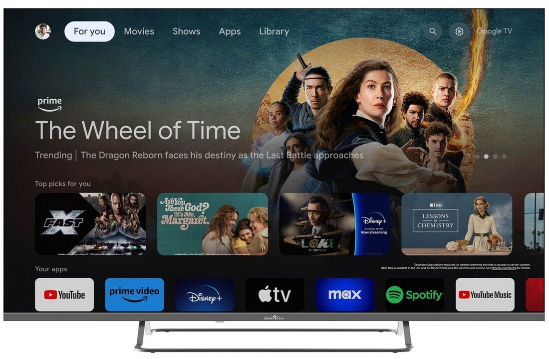 Smart Tech 43QG02V - QLED TV