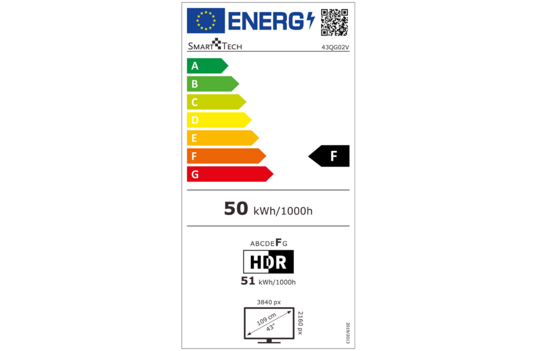 Smart Tech 43QG02V - QLED TV