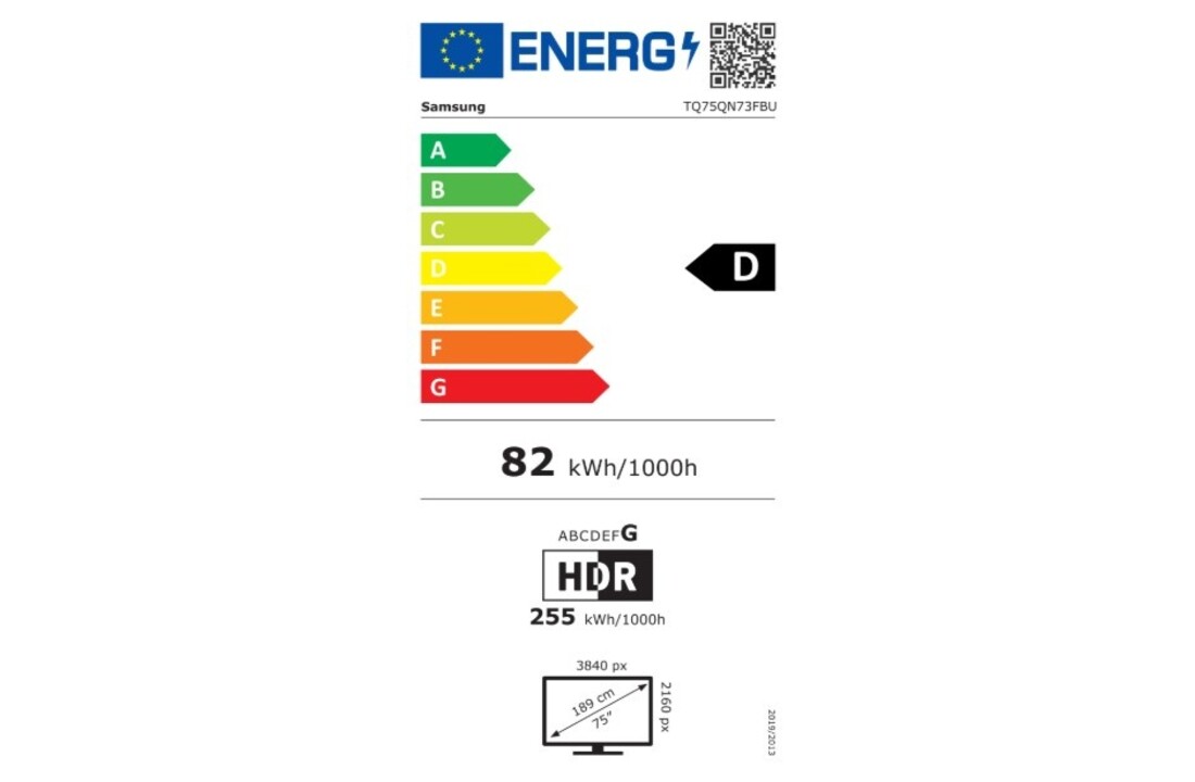 Samsung QLED 4K 75QN73F (2025) - QLED TV