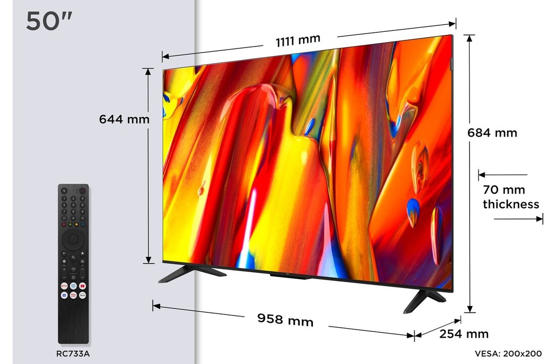 TCL 50S59K - QLED TV