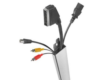 Vogel's XCW100 HIDE-A-WIRE zilver - Kabelgoot