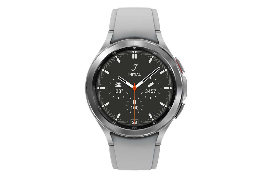 Samsung Galaxy Watch4 Classic 46mm Zilver - Smartwatch