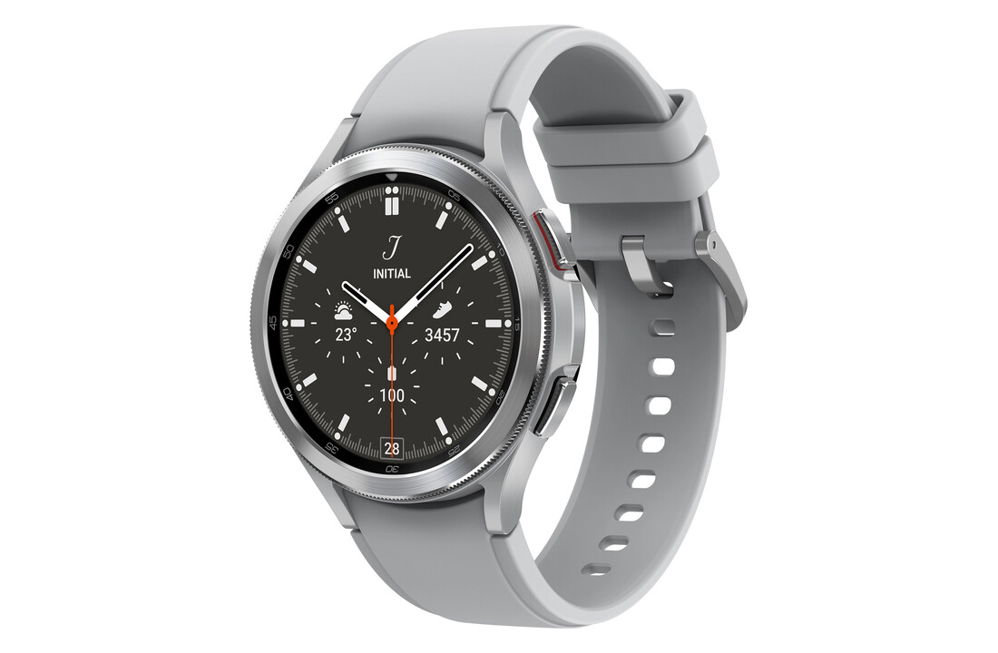 Samsung Galaxy Watch4 Classic 46mm Zilver - Smartwatch