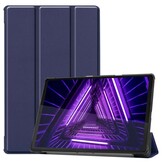 Just in Case Smart Tri-Fold Case - Lenovo M10HD - Blauw - Tablethoes