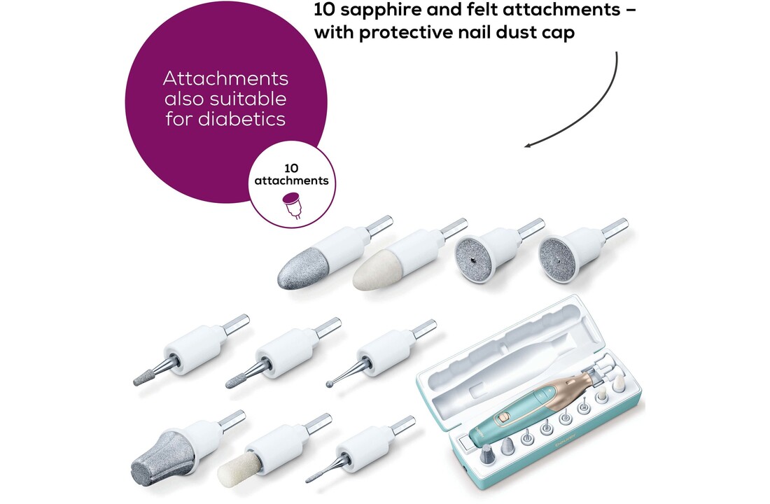 Beurer MP 84 Manicure-/ pedicureset - Manicure/ pedicure set