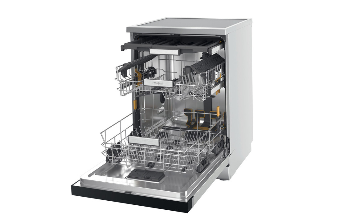 Whirlpool W7F HS51 X - Vrijstaande vaatwasser