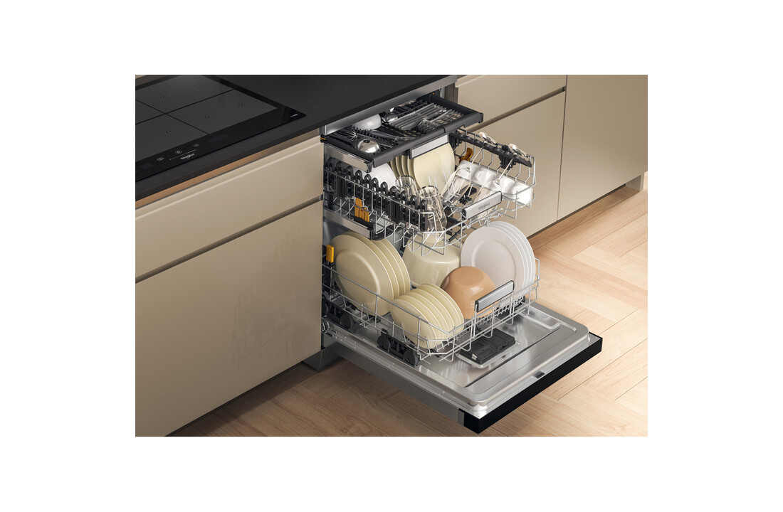 Whirlpool W7F HS51 X - Vrijstaande vaatwasser