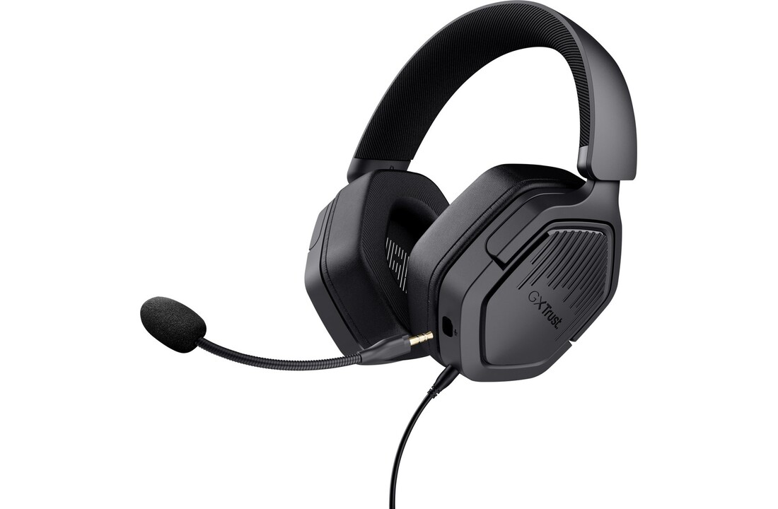 Trust GXT492 Carus Zwart - Gaming headset