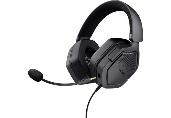 Trust GXT492 Carus Zwart - Gaming headset