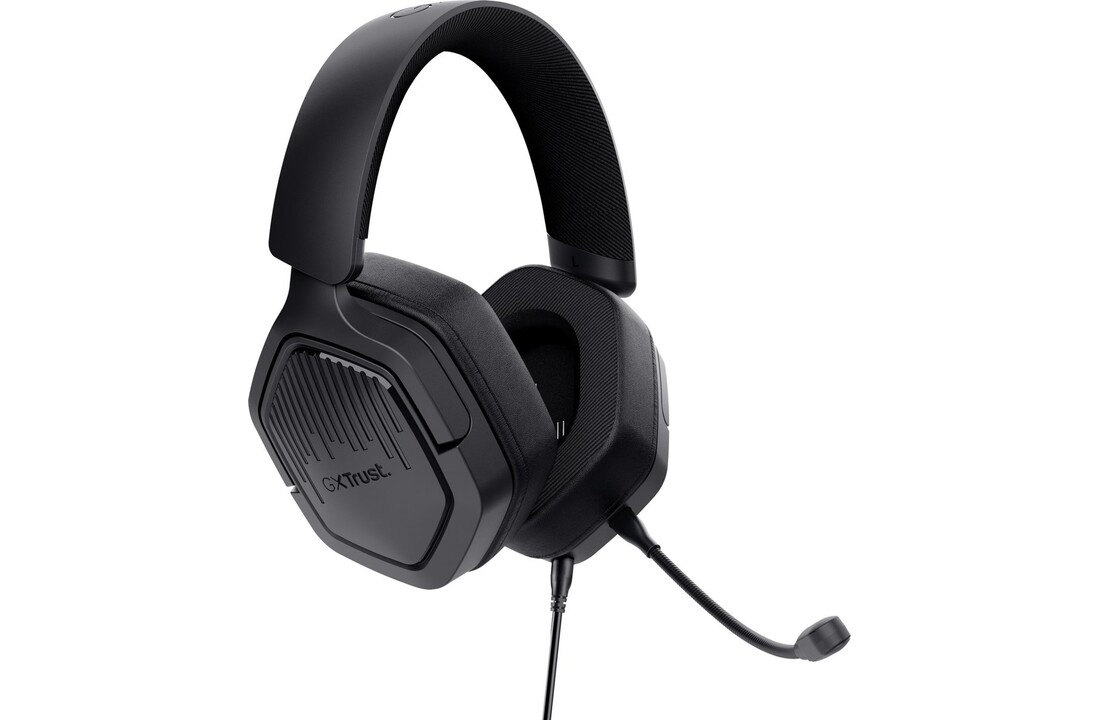 Trust GXT492 Carus Zwart - Gaming headset