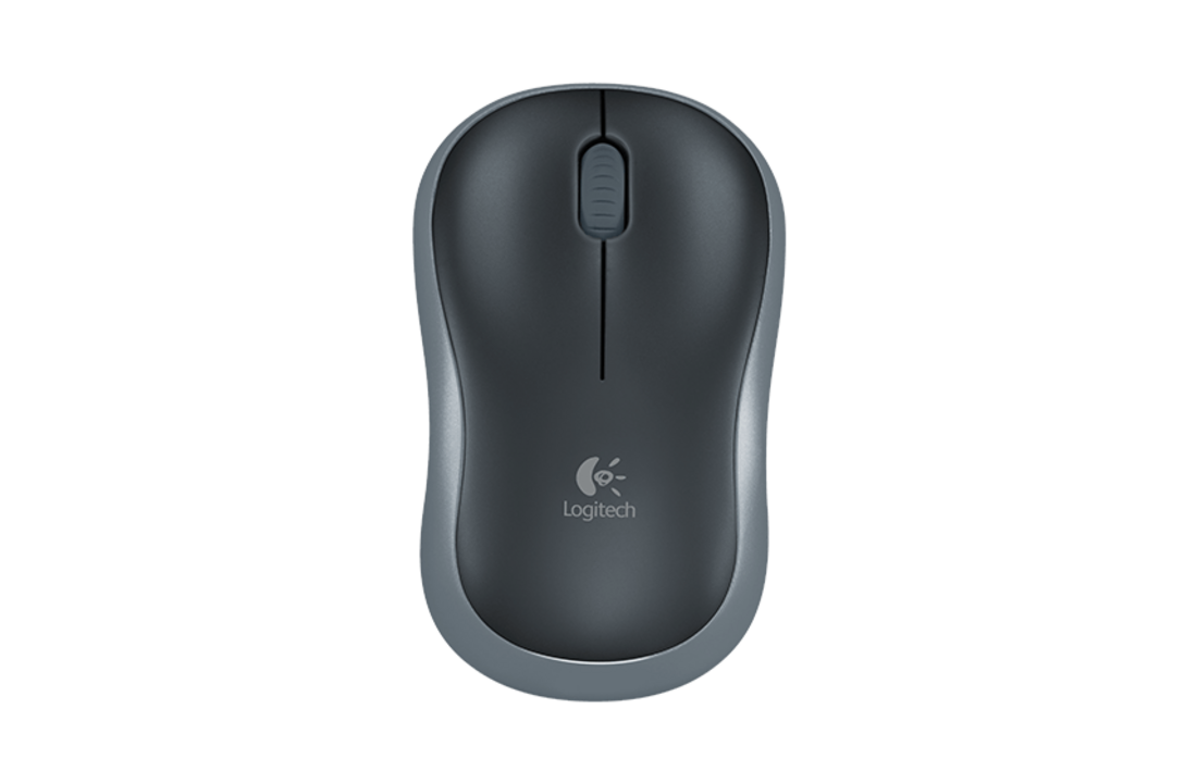 Logitech M185 Grijs/Zwart - Muis
