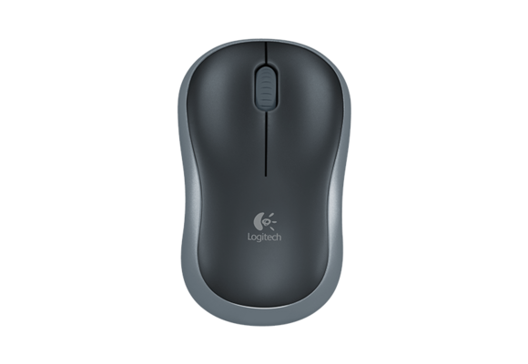 Logitech M185 Grijs/Zwart - Muis