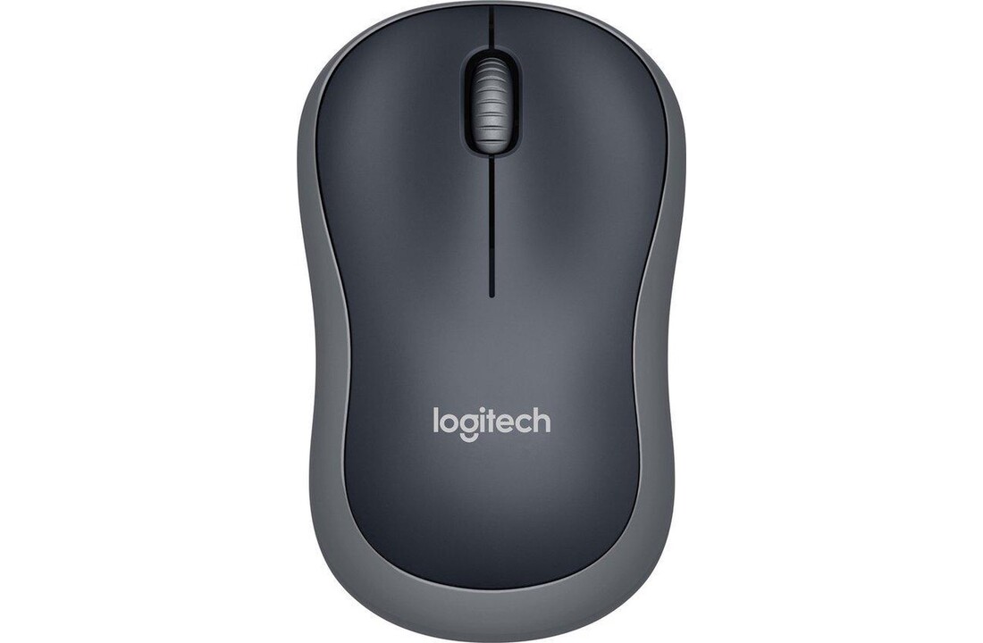 Logitech M185 Grijs/Zwart - Muis