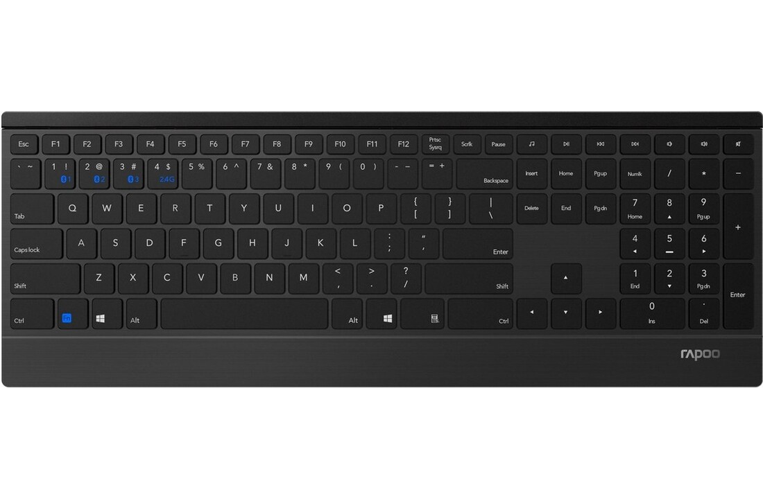 Rapoo E9500M - Toetsenbord