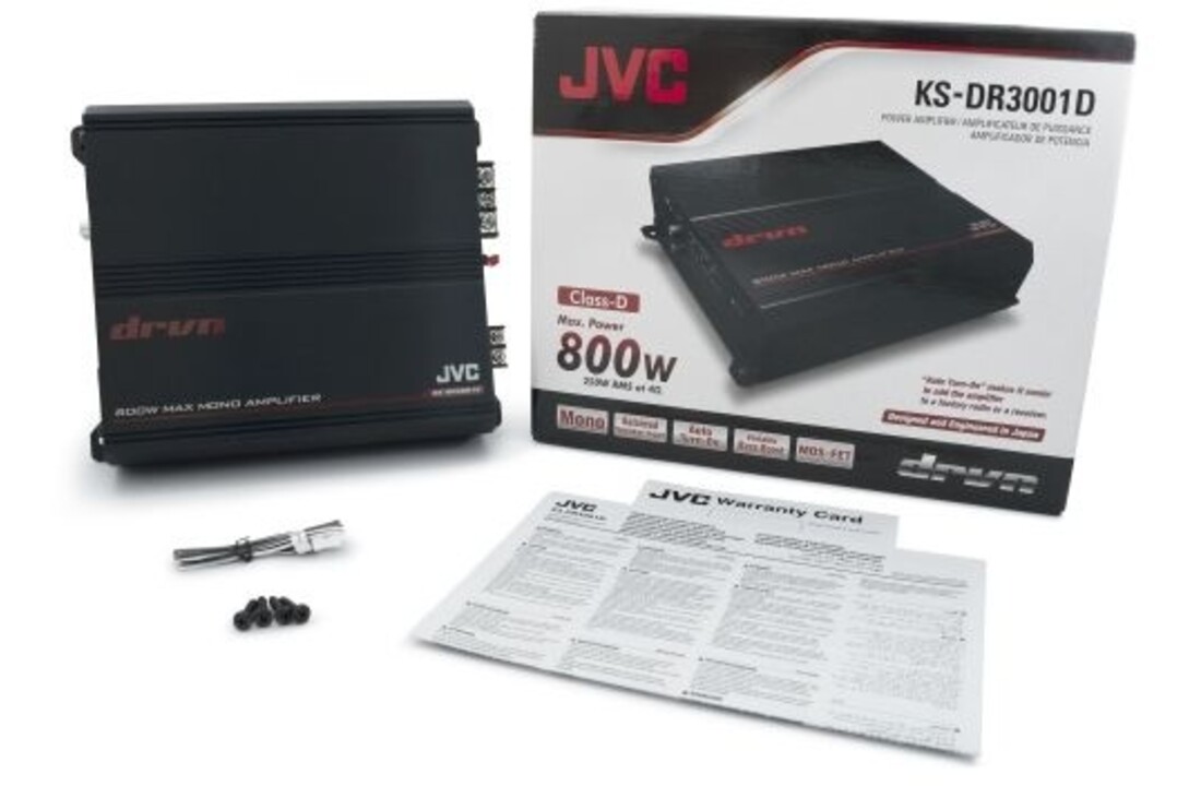 JVC KS-DR3001D - Versterker