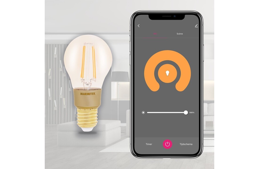 Marmitek Glow MI - Slimme filament lamp - Slimme lamp