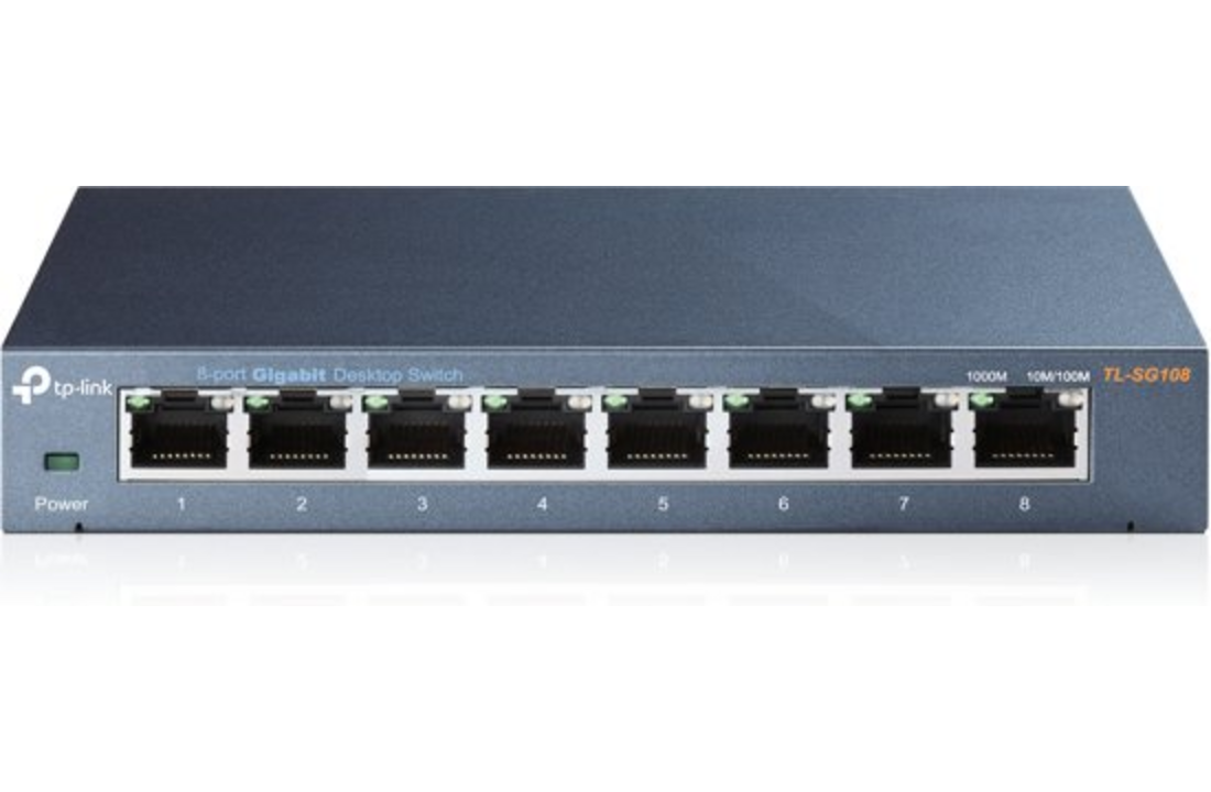 TP-Link TL-SG108 8-Poorts - Netwerk switch