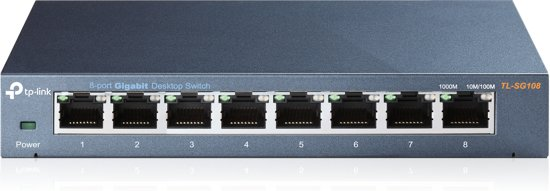 TP-Link TL-SG108 8-Poorts - Netwerk switch